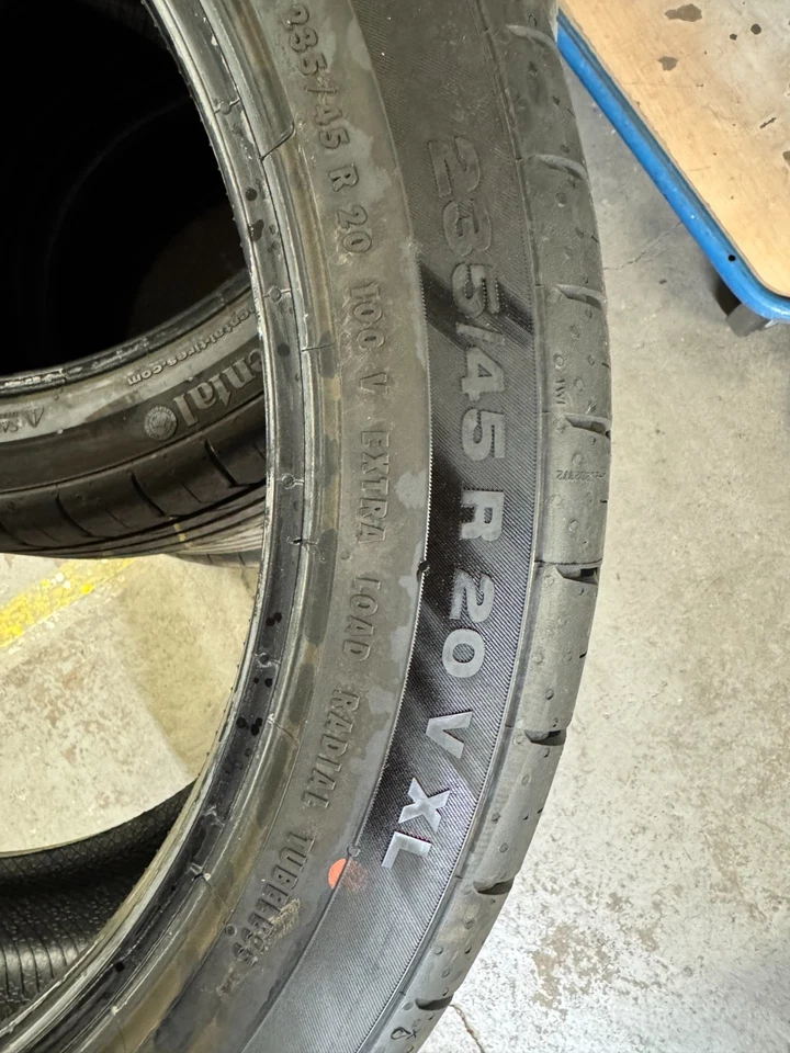 4x CONTINENTAL CONTISPORTCONTACT 5 235/45 R20 100V XL - Bild 2 von 4