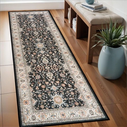 Washable Runner Rug 2x6 - Hallway Runner Rug Non-Slip Kitchen Rugs Non Skid S - Picture 1 of 6