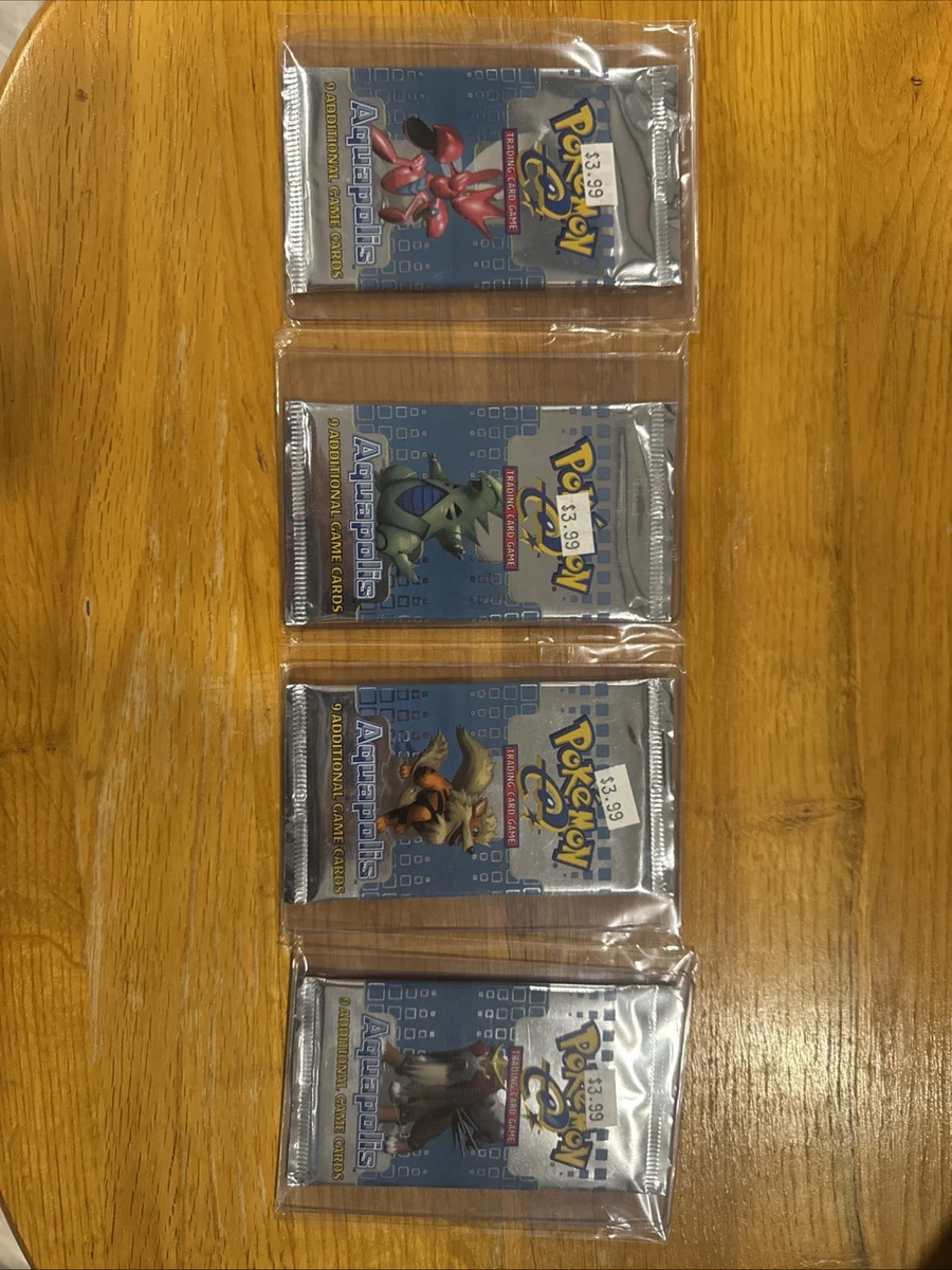 Pokmon TCG Aquapolis Sealed Collectible Card Game Packs for sale | eBay