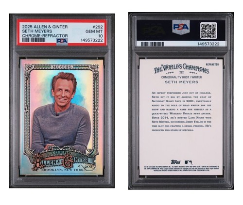 2025 Seth Meyers [Refractor Chrome Variation] #292