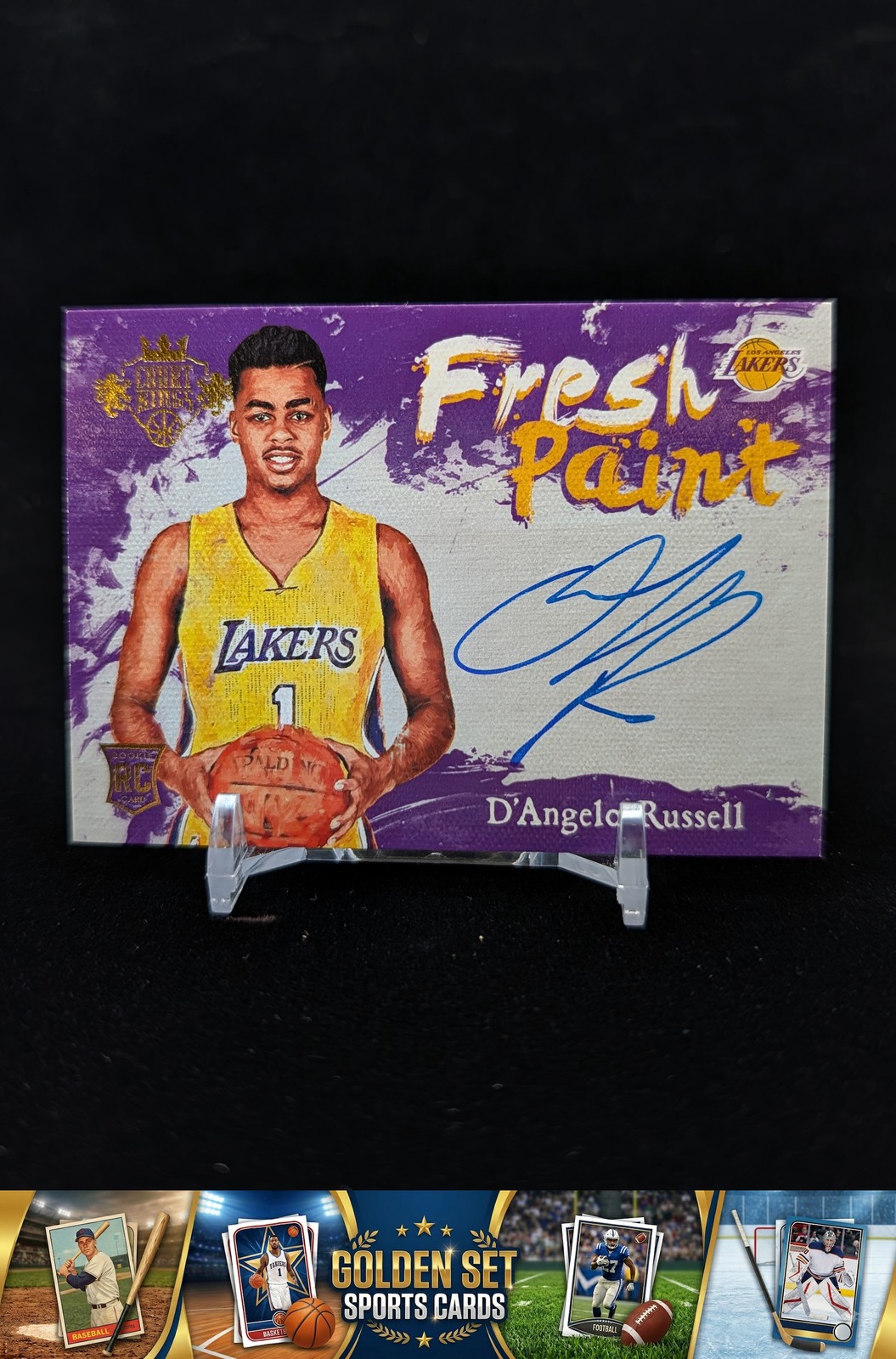 2015-16 Panini Court Kings #FP-DR D'Angelo Russell Fresh Paint