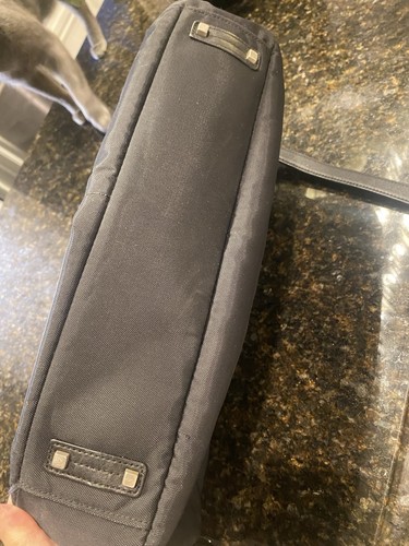 TUMI Laptoptasche schwarz Nylon & Leder Vista schwarz blau Futter - Bild 5 von 11