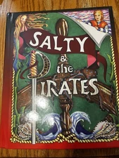 Salty  the Pirates - Spiral-bound Book By Delaney, Marie - FIRST EDITION