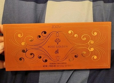 Zoeva Rose Golden Eyeshadow Palette 10 Shade Matte Shimmers