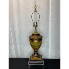 VINTAGE 21" TOLE Style Table Lamp