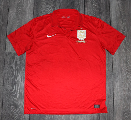 ENGLAND NATIONAL TEAM 2013/2014 FOOTBALL SHIRT JERSEY AWAY NIKE ORIGINAL SIZE XL