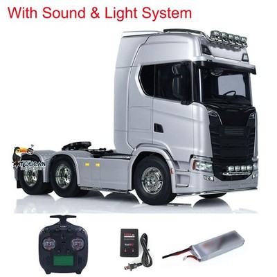 1/14 RC Tractor Truck 56373 6X4 TAMIYA Remote Control Car 770S Light Sound Radio