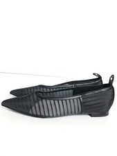 Charles Keith Women's Ballet Shoes SCH224 Textile Black Size 36