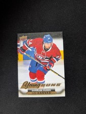 2015-16 Upper Deck Young Guns UD Canvas CHARLES HUDON C237 Montreal Canadiens