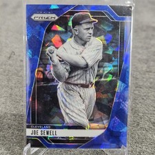 2025 Panini Prizm Prizms Blue Ice #135 Joe Sewell Cleveland