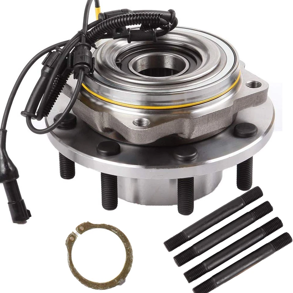 2x Front Wheel Hub Bearing 4WD for 2005 2006 2007 2008-09 Ford F-250 Super Duty - Image 4 of 4