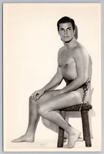 Postcard Tarzan & Buck Rogers Actor Buster Crabbe Advertisement Unposted