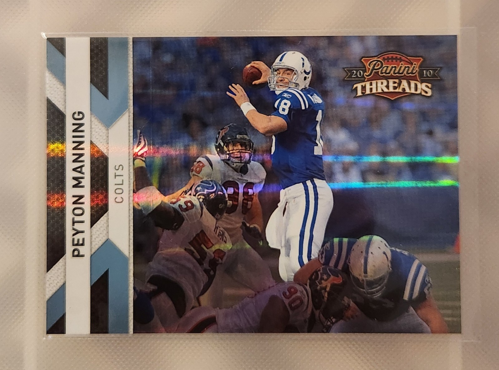 2010 Panini Threads - Peyton Manning #62 Century Proof Platinum /25