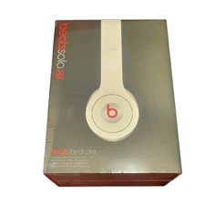 New Beats Solo HD Wireless On-Ear Bluetooth Headphones White 810-00014
