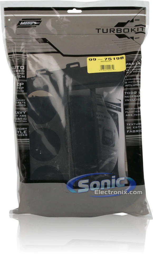 Metra 99-7519B Single/Double DIN Installation Dash Kit for 2009-15 Mazda Miata — 第 3/3 张图片