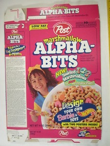 barbie cereal box
