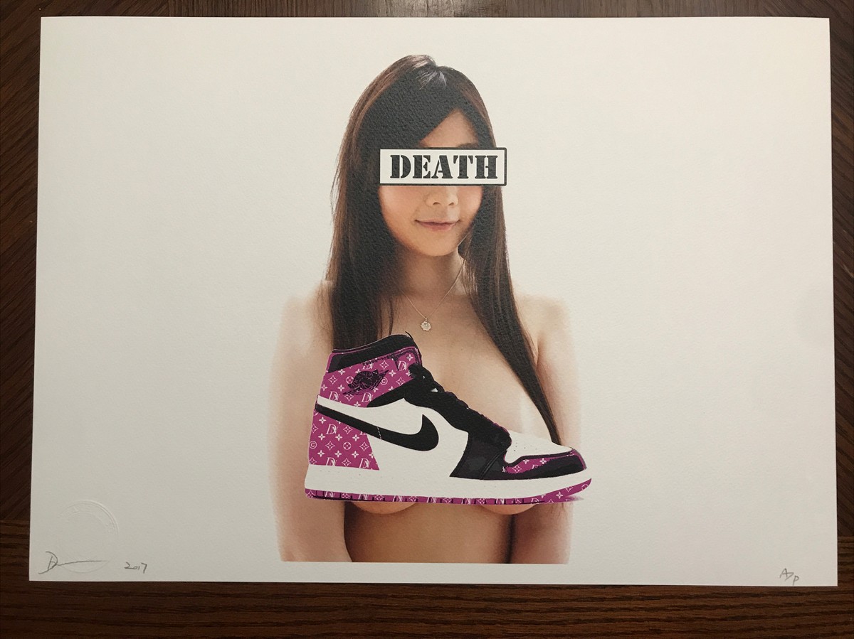 Death NYC Signed Graffiti PoP Art Limited ARTISTS PROOF Death NYC Signed Graffiti PoP Art Limited ARTISTS PROOF