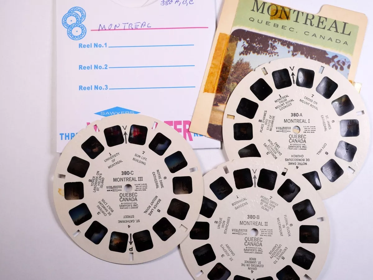 View Master Montreal 3 reels Only 380A-C - GE2