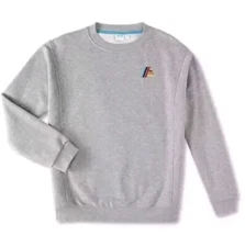 ALDI Gear 2024 Ladies Grey Pullover Rainbow Detailing iconic Logo Size XL NEW