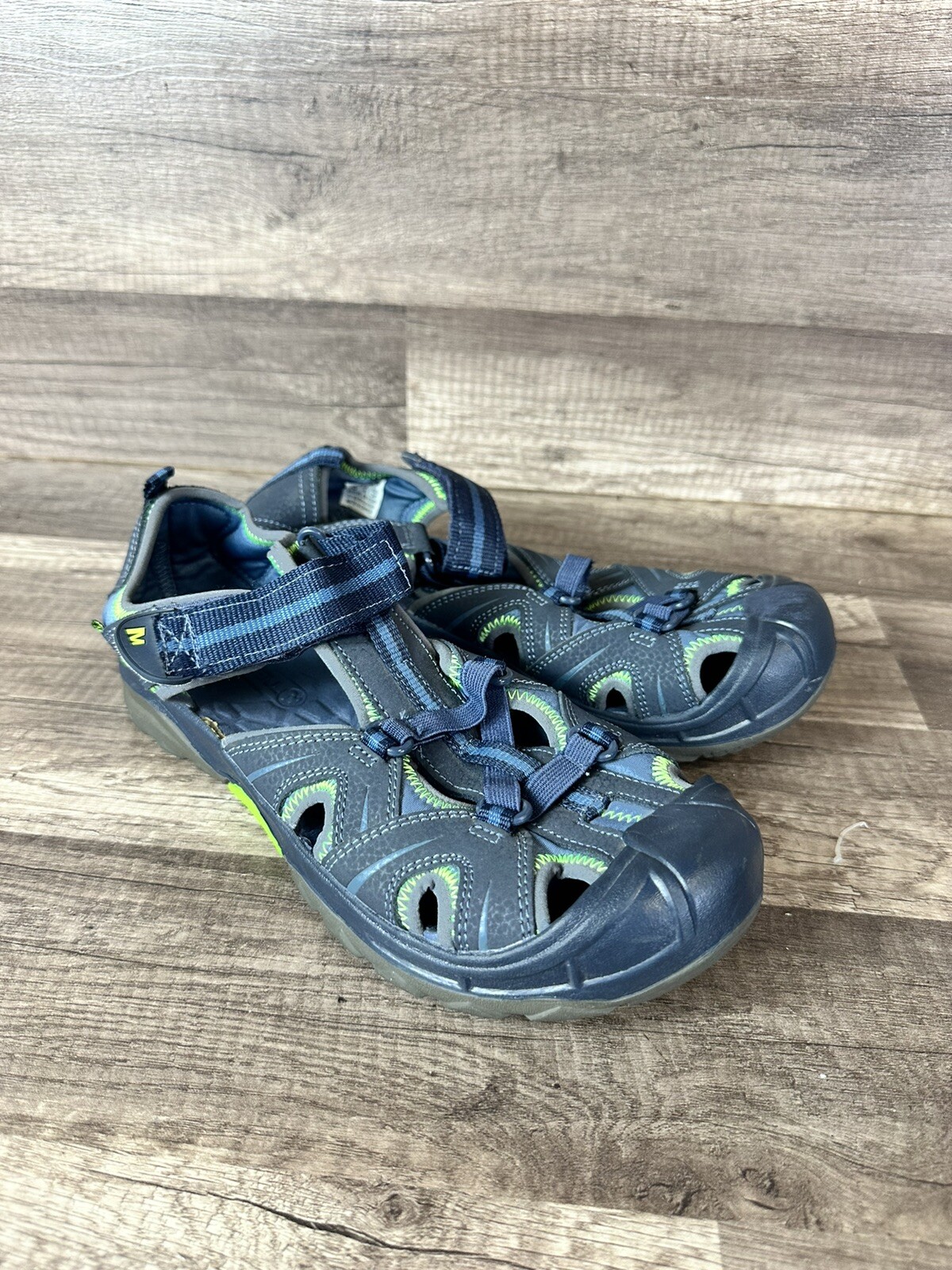 Merrell Ragazzo Hydro Hiker H2O Sandalo Blu Taglia 7M 61556 Sandali da Escursionismo