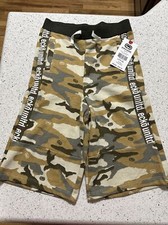 Ecko Unltd Boys Camouflage Shorts Tans/Brown Size 10 NWT Size Large 14/16