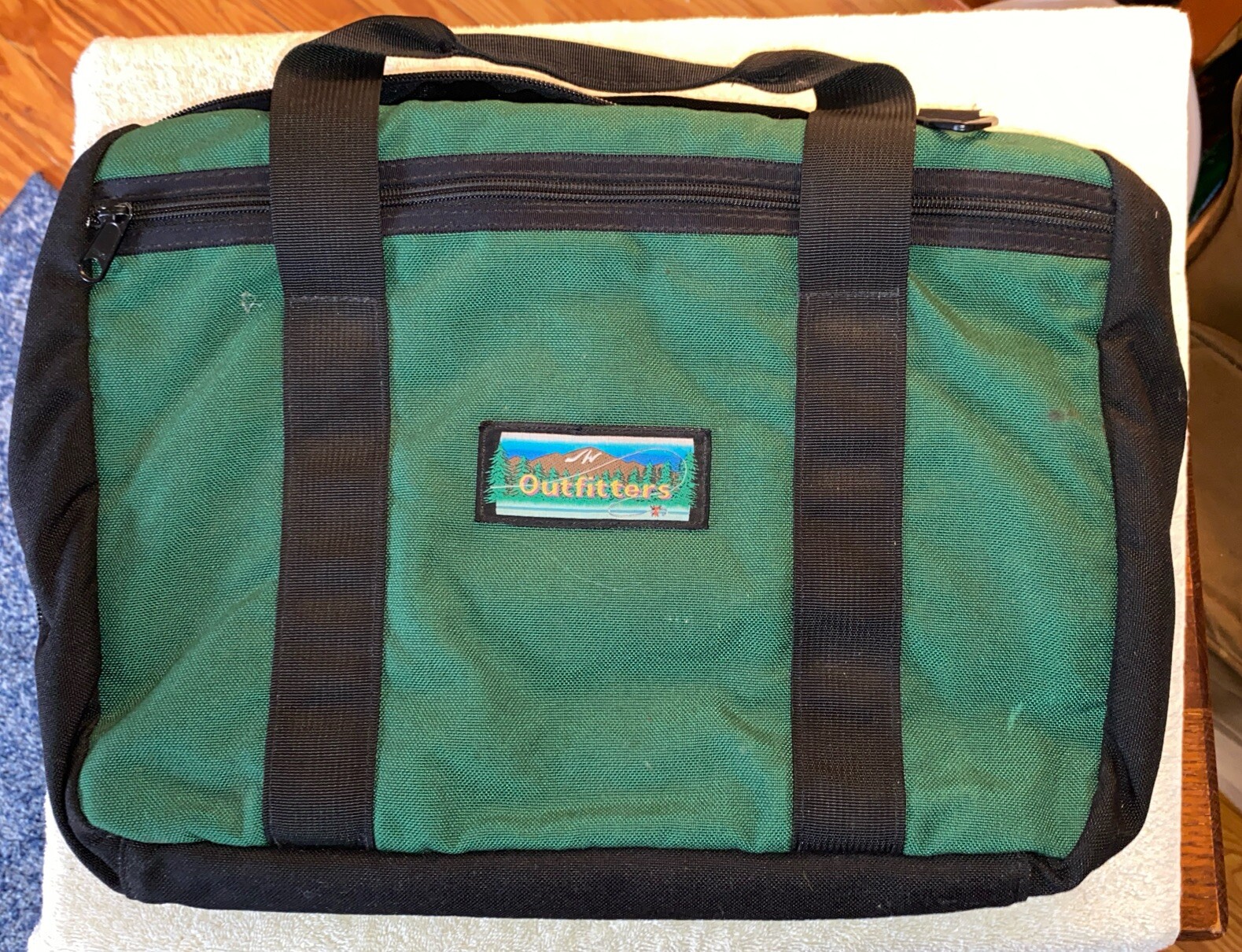 JW OUTFITTERS ULTIMATE FLY TYING BAG WITH MANY VELCRO BRAND REMOVABLE INSERTS eBay