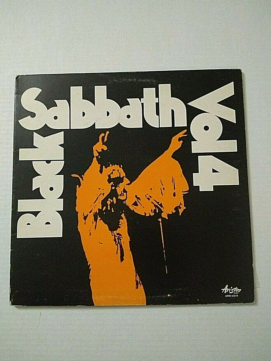 Black Sabbath Vol4 Lp 1981 MADE IN ITALY RARE | eBay