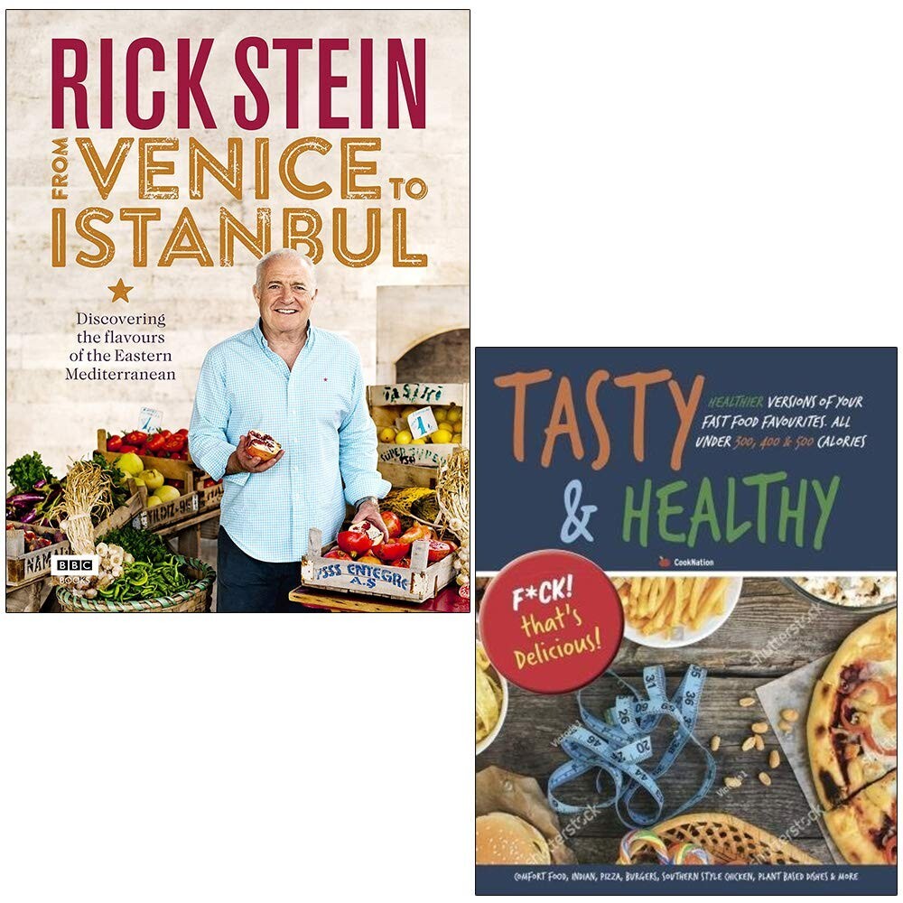 Rick Stein From Venice to Istanbul ,Tasty & Healthy 2 Books Collection Set - Image 2
