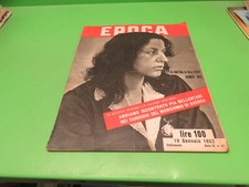 Rivista settimanale vintage Epoca  19 gennaio 1952 - Manicomio di Aversa