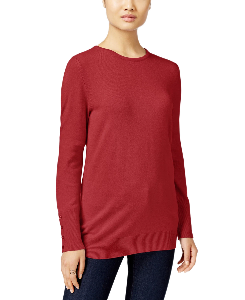 Petite crew online neck sweater