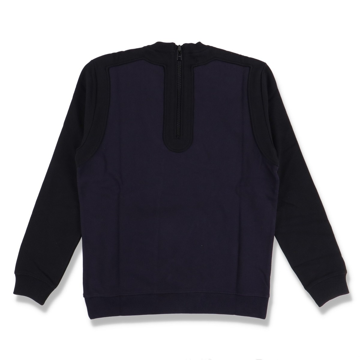 Givenchy Navy and Black Back Zip Sweatshirt | Size M Relaxed