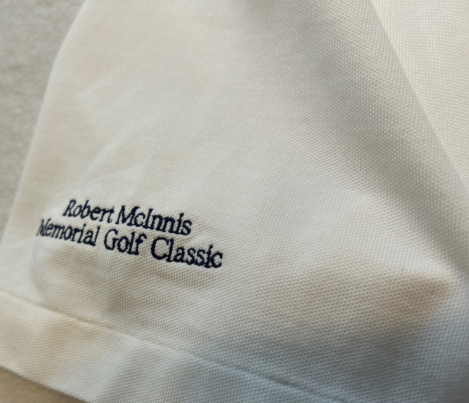 Ralph Lauren Polo Golf Shirt Mens XL White Pima Cotton Performance Big Pony