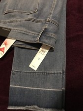 The Skinny Jean by Ann Taylor, New, Size 18, mid-rise stonewashed blue jeans
