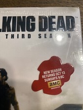 The Walking Dead: The Complete Third Season DVD, 2012 5-Disc Set AMC SEALED
