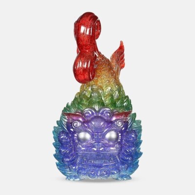 MINDstyle Andy Chen Lion Fish Wobniar Multicolor PVC Figures Model H20CM(8inch)