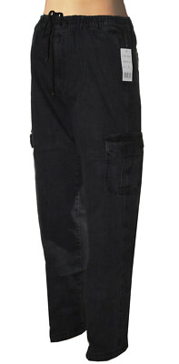 Herren Stretchjeans, Cargojeans mit Kordelzug für Sport, Arbeit & Freizeit Qbcm