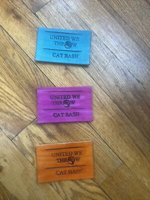 Custom Cat Bash leather patches