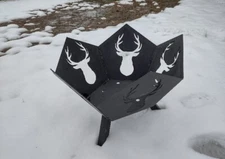 DIY Steel Half Dodecahedron Fire Pit Kit - Weld-It-Yourself - 22" Project 