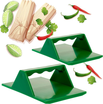 Tamale Masa Spreader Tool (2 Pack, Green) Masa Spreader for Tamales, Espátula Pa