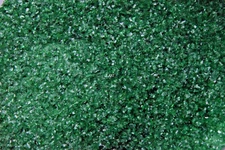 1145.01 - 1oz KELLY GREEN BULLSEYE GLASS FINE FRIT 90 COE FUSIBLE