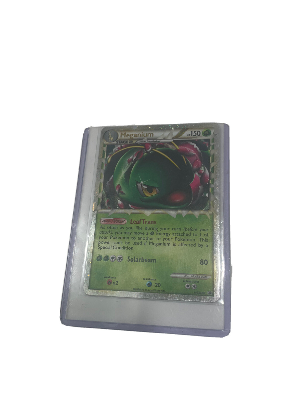 1x Pokemon Meganium (HeartGold & SoulSilver 109) - HGSS08 - Promo LP
