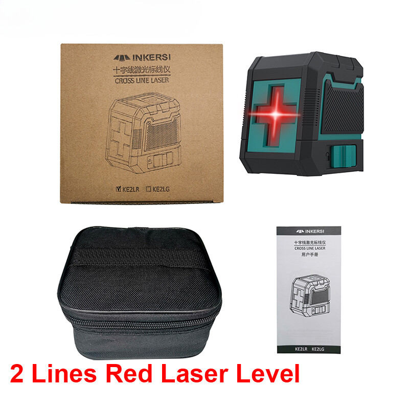2 Lines Green Laser Level Self Levelling laser Horizontal & Vertical Cross-Line