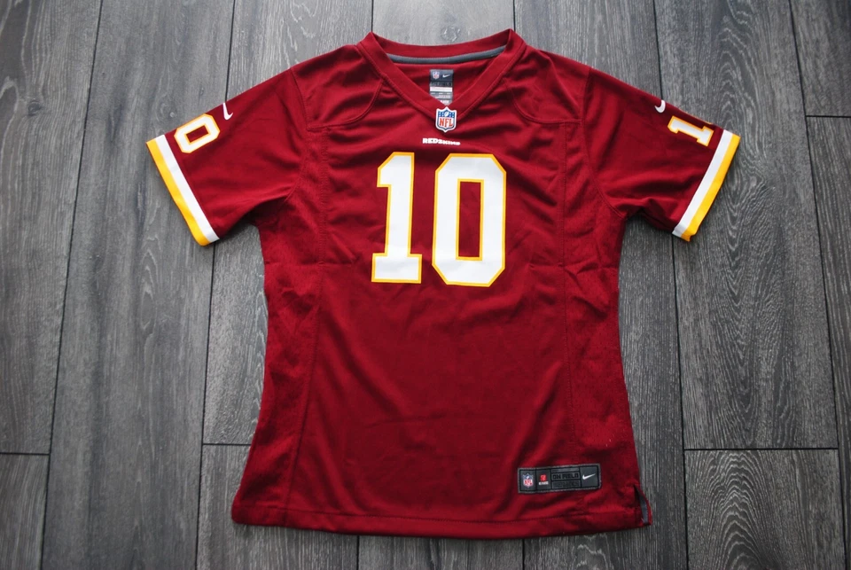 CAMISETA NIKE MUJER XL (16) WASHINGTON REDSKINS ROBERT GRIFFIN III #10 ORIGINAL Foto 2 de 4
