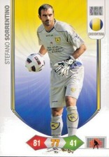 CHIEVO VERONA, SORRENTINO - CARD BASE ADRENALYN PANINI 2010/11-new,perfect