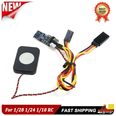 5V Mini Gasoline Diesel RC Car Engine Sound Simulator For 1/28 1/24 1/18 Upgrade