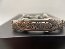 Sarda,Bali Handcrafted, 925, Filigree Chain Bracelet Sz 5.75-7.75” “A Must Have”