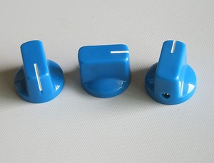 knob knobs davies pedal guitar amp style 10pcs amplifier effects blue