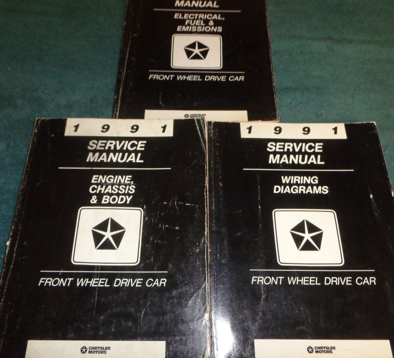 1991 OEM DODGE DYNASTY SPIRIT LEBARON SHADOW ACCLAIM FWD Service Shop Manual Se