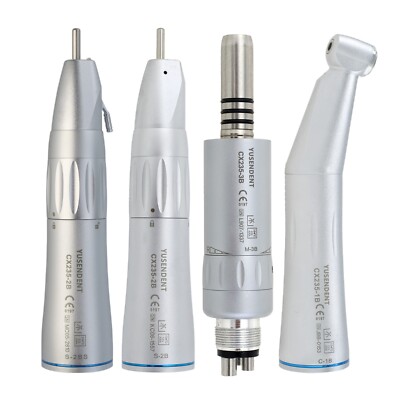 COXO Low Speed Straight Handpiece Dental Contra Angle Air Motor 4 Hole NSK KAVO