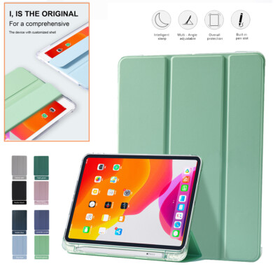 Case For iPad 9th/8th/7th Gen (2021/2020/2019) Air 11 M2 2024 Mini 6 Pen Holder